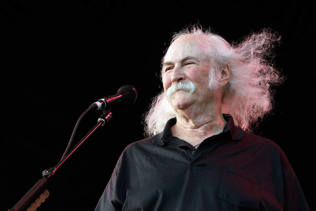 Musician David Crosby performs during a benefit concert for the City Parks Foundation at Centra ...
